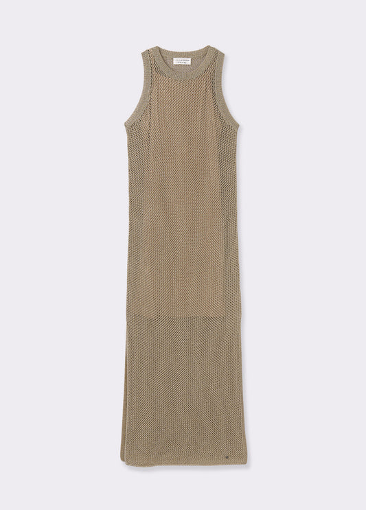 Vestido largo halter