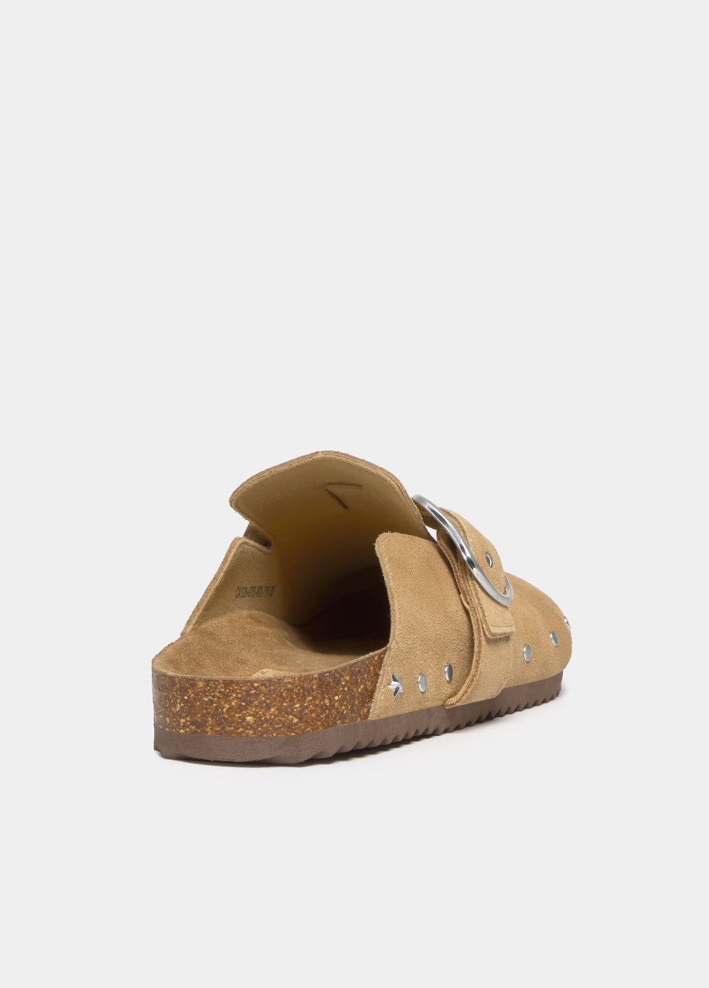 Zueco ergonómico serraje