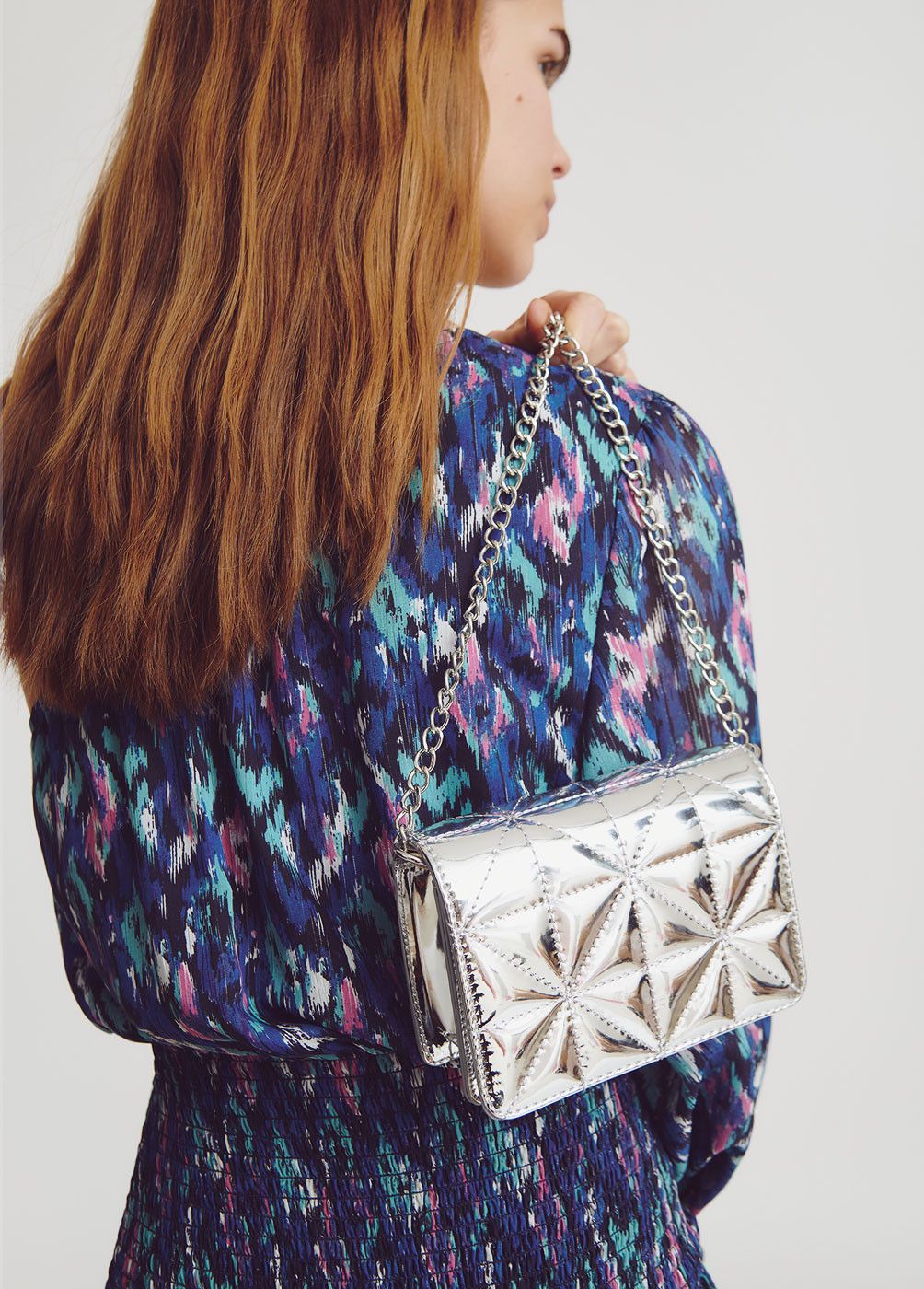 Bolso acolchado laminado