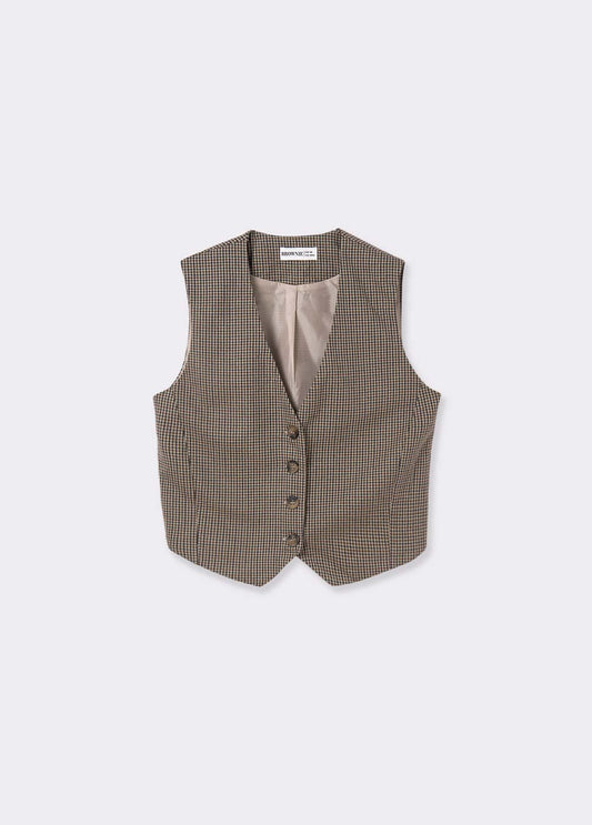 Chaleco sastre cuadros