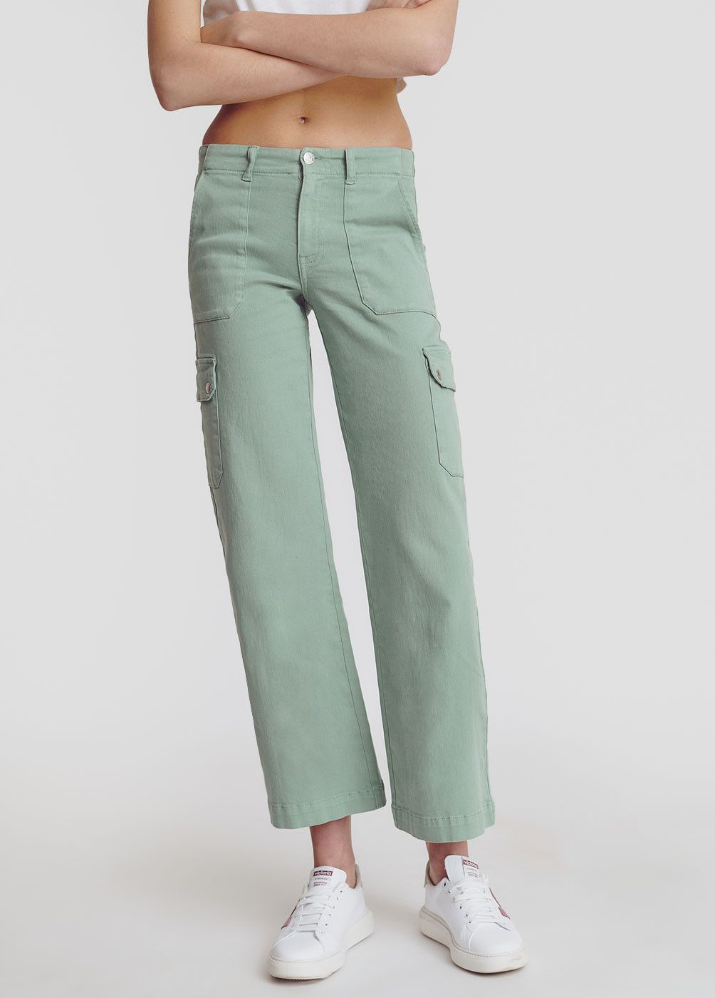 Pantalón culotte cargo