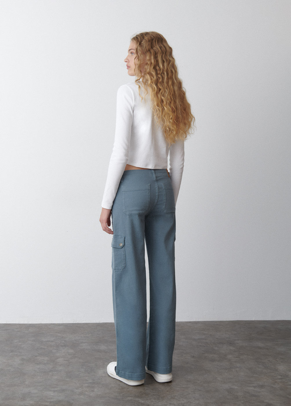 Pantalón culotte cargo