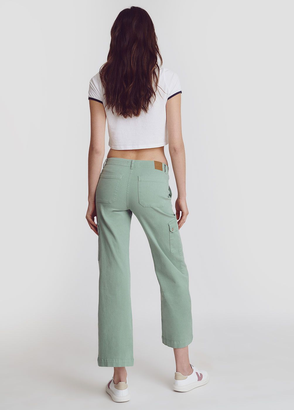 Pantalón culotte cargo